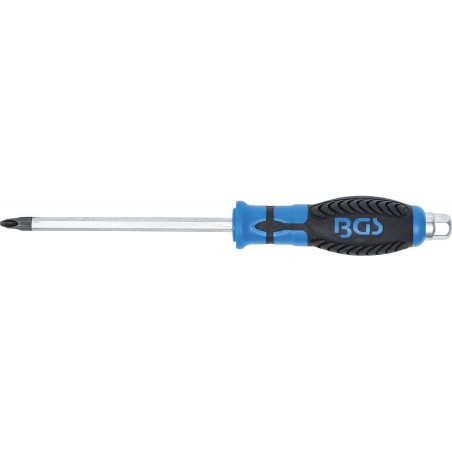 Tournevis à Lame Six Pans Cruciforme PH3 150 mm - Précision et Confort d Utilisation, Pro - D-Work