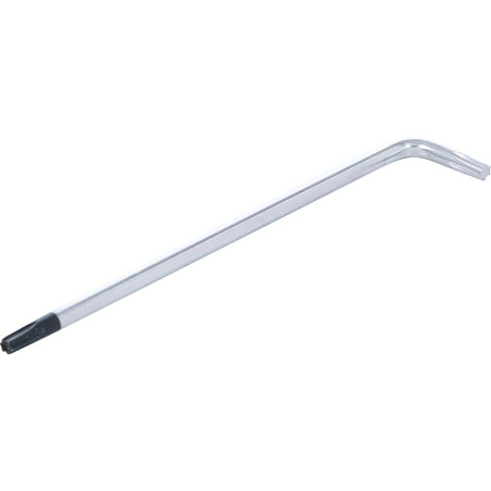 Clé Allen Extra Longue Profil T15 Torx - Sans Perçage - Précision et Accessibilité, Acier, Zones Difficiles - D-Work