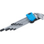 Clé Allen Extra Longue Profil T27 - Torx, Sans Perçage - Précision et Accessibilité - BGS