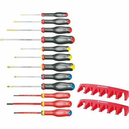 Jeu de Tournevis Spéciaux 2 pcs - Précision et Ergonomie, Acier, Pro - D-Work