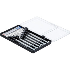 Jeu de Tournevis de Précision 6 pcs - Compact et Pratique - Pro - D-Work