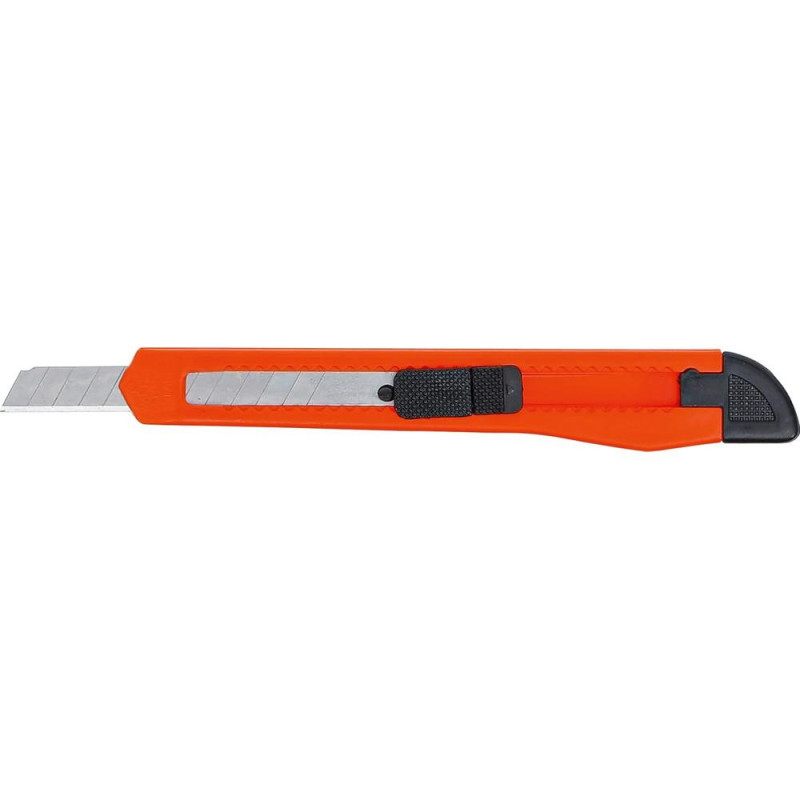 Cutter Universel 9 mm - Lame Sécable - Précision et Sécurité - Plastique, Pro - D-Work Cutter Universel 9 mm - Lame Sécable - Précision et Sécurité - Plastique, Pro - D-Work