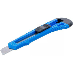 Cutter Universel 18 mm - Lames Sécables - Précision et Sécurité - BGS