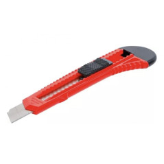 Cutter Universel 18 mm - Lames Sécables - Précision et Sécurité, Acier - D-Work