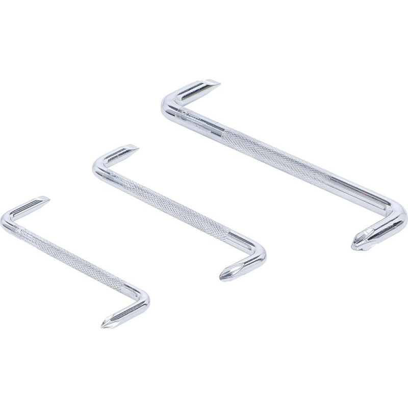 Jeu de 3 Tournevis Coudés - Plats et Cruciformes - Précision et Accessibilité Optimale - BGS