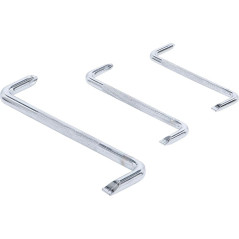 Jeu de 3 Tournevis Coudés - Plats et Cruciformes - Précision et Accessibilité Optimale - BGS