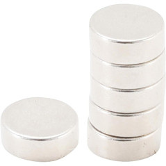 Jeu d’Aimants Extrapuissants Ø8 mm - 6 Pièces - Forte Attraction Magnétique - - BGS