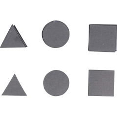 Jeu d’Aimants Flexibles 30 Pièces - Compact et Polyvalent - Fixation Facile et Réutilisable - BGS