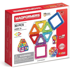 Jeu d’Aimants Flexibles 30 Pièces - Compact et Polyvalent - Fixation Facile et Réutilisable - BGS