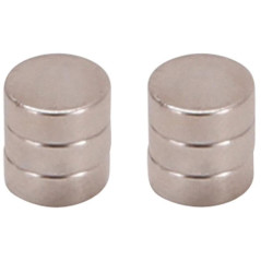 Jeu d'Aimants Extrapuissants D.9,5 mm - 6 pcs - Forte Adhérence et Polyvalence, Pro - D-Work
