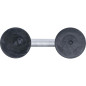 Ventouse Double D.115 mm - Aluminium - Forte Adhérence et Résistance - D-Work Ventouse Double D.115 mm - Aluminium - Forte Adhérence et Résistance - D-Work