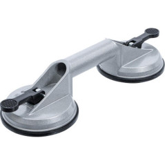 Ventouse Double Ø115 mm - Aluminium - Forte Adhérence et Résistance - - BGS