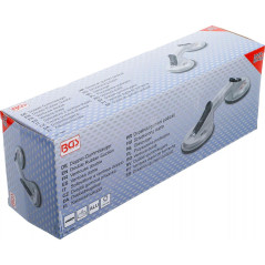 Ventouse Double Ø115 mm - Aluminium - Forte Adhérence et Résistance - - BGS