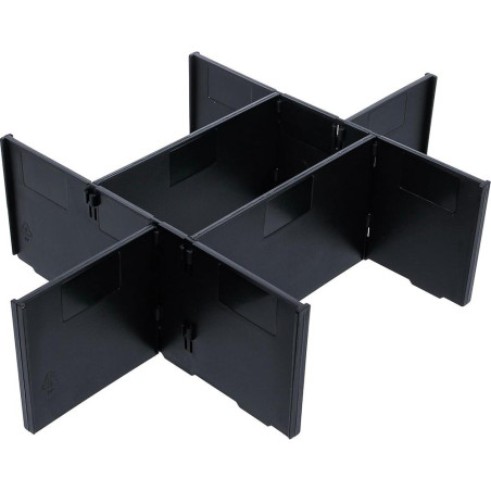 Séparateur de Compartiment Taille M 6 pcs - Coffre Système - Organisation et Optimisation de l Espace - BGS