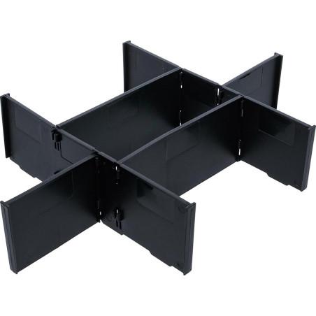 Séparateur de Compartiment pour Coffre Taille S - Lot de 6 - Organisation Pratique et Modulable - D-Work