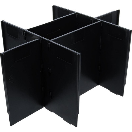 Séparateur de Compartiment Taille L - Lot de 6 - Organisation Optimale pour Coffre Système - Plastique - D-Work