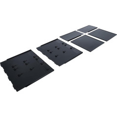 Séparateur de Compartiment Taille L - Lot de 6 - Organisation Optimale pour Coffre Système - - BGS