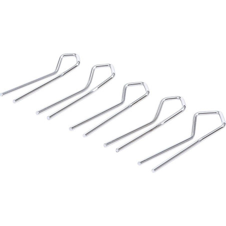Inserts d’Étrier pour Outil d’Insertion de Profilés de Vitres - Dimensions 39x13x57 mm - Compatible Art. 8002 - Précision - BGS