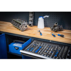 Système d Unité Murale Kit de Démarrage Bois 3 Modules - 58x202.5x1.95 cm - Modulable et Pratique - - BGS
