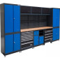 Système d’Unité Murale Flex Bois 5 Modules - Design Modulable et Pratique - BGS