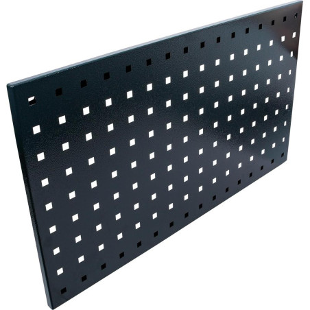 Panneau Mural Perforé Standard - 37,3 x 65,1 x 1,6 cm - Système Mural, Acier, Résistant et Polyvalent - D-Work