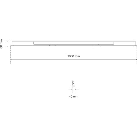 Couvercle de Protection pour Éclairage LED 1950 mm - Protection Durable et Transparente - BGS