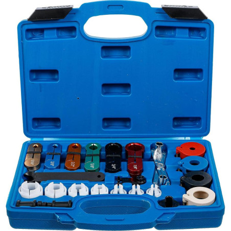 Kit de Démontage de Durits de Climatisation 22 pièces - Outils Précis et Complets - - BGS