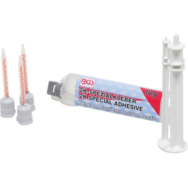 Colle Spéciale 2 Composants FLEX - Cartouche 10 g - Haute Performance et Adhérence Rapide - BGS
