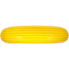 Roue de Brouette 400 mm - PU Jaune/Noir - Robuste et Durable - D-Work