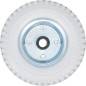 Roue pour Diable 220 mm - PU Gris - Résistante et Maniable - BGS