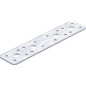 Plaque de Fixation Plate 180x40x2 mm - Acier Résistant - Fixation Solide et Durable - BGS