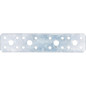 Plaque de Fixation Plate 180x40x2 mm - Acier Résistant - Fixation Solide et Durable - BGS