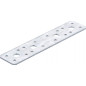 Plaque de Fixation Plate 180x40x2 mm - Acier Résistant - Fixation Solide et Durable - BGS