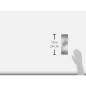 Tôle d Acier Perforée 300x100x2 mm - Acier, Perforée - Résistante et Polyvalente - BGS