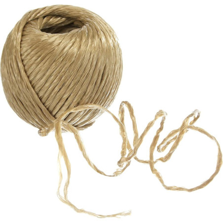Ficelle d'Emballage 2 mm x 50 m - Résistante et Polyvalente - Pro - D-Work