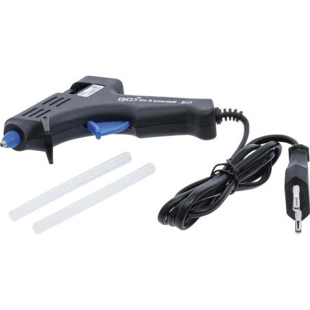 Mini-Pistolet de Colle Chaude - D. 7,5 mm - 7 W, Compact et Pratique - Zones Difficiles - D-Work