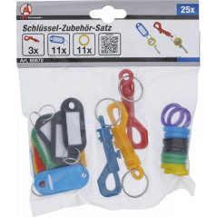 Jeu d'Accessoires de Clés 25 pcs - Kit Complet et Polyvalent, Chrome-Vanadium, Pro - D-Work