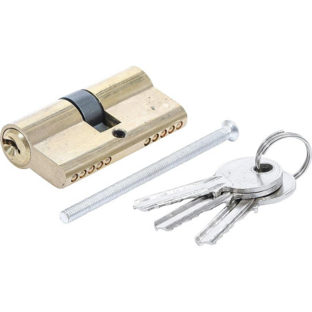 Cylindre de Serrure Laiton 60 mm - Sécurité et Fiabilité - - BGS