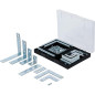 Jeu d Équerres 180 pcs - Acier, Précision et Polyvalence - Pro - D-Work Jeu d Équerres 180 pcs - Acier, Précision et Polyvalence - Pro - D-Work