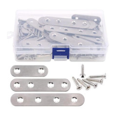 Jeu d Équerres 180 pcs - Pro - Acier, Précision et Polyvalence - D-Work