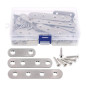 Jeu d Équerres 180 pcs - Acier, Précision et Polyvalence - Pro - D-Work Jeu d Équerres 180 pcs - Acier, Précision et Polyvalence - Pro - D-Work