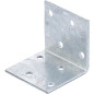 Connecteur d’Angle 40x40x40 mm - Acier, 2 mm d Épaisseur - Assemblage Solide et Précis - BGS
