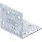 Connecteur d’Angle 40x40x40 mm - Acier, 2 mm d Épaisseur - Assemblage Solide et Précis - BGS