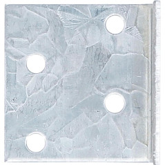 Connecteur d’Angle 40x40x40 mm - Acier, 2 mm d Épaisseur - Assemblage Solide et Précis - BGS