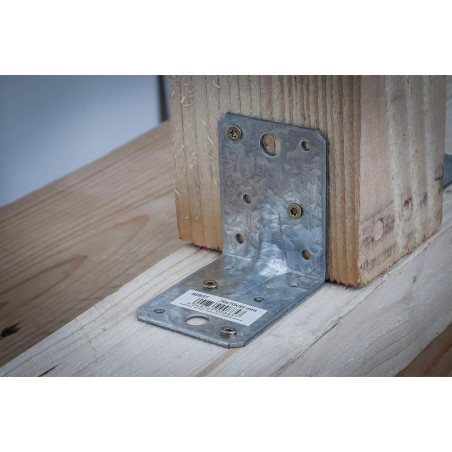 Connecteur d’Angle 70x70x55x2,5 mm - Renforcé avec Bourrelet - Fixation Solide et Durable - BGS