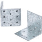 Connecteur d’Angle 4 Pièces 60x60x60 mm - Résistant et Pratique pour Assemblage d Éléments - BGS
