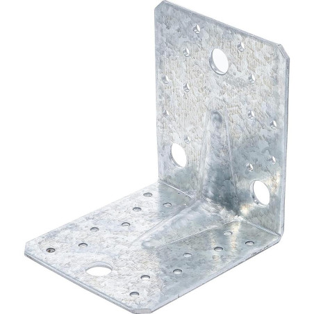 Connecteur d Angle avec Bourrelet 105x105x90x3 mm - Renforcé pour Assemblage Solide - BGS