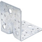 Connecteur d Angle avec Bourrelet 105x105x90x3 mm - Renforcé pour Assemblage Solide - BGS