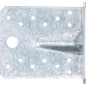 Connecteur d Angle avec Bourrelet 105x105x90x3 mm - Renforcé pour Assemblage Solide - BGS