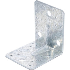 Connecteur d Angle avec Bourrelet 105x105x90x3 mm - Renforcé pour Assemblage Solide - BGS